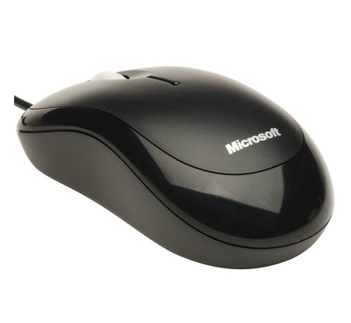 Microsoft 4YH-00007 | Bekabelde Muis | Links- en Rechtshandig | USB-A | 800 DPI | Zwart