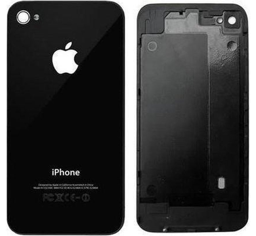 iPhone 4S achterkant/back cover zwart