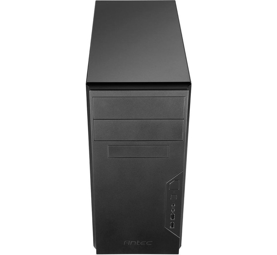 Antec VSK3000B-U3/U2 Mini Tower Zwart