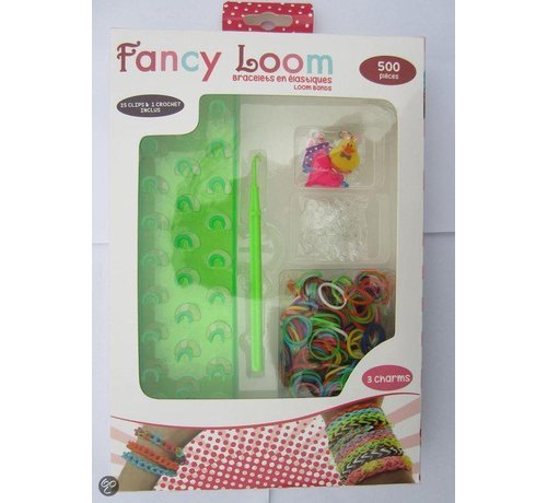 Fancy Loom complete doos met 3 hangertjes