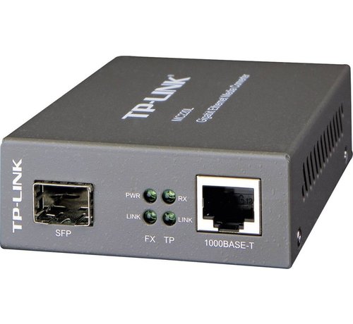 TP-Link MC220L | Gigabit Ethernet | Media Converter | 1000 Mbit/s