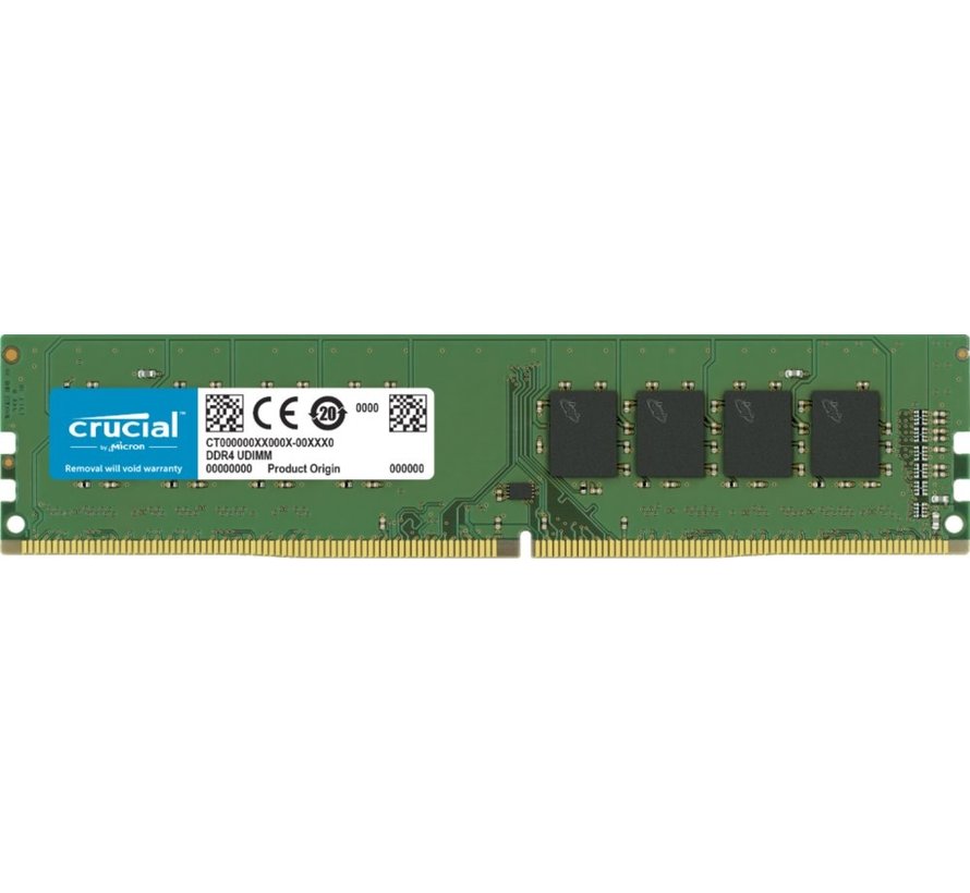 | 1x16GB DDR4 | 3200MHz | DIMM | CL22 | Geheugenmodule | RAM