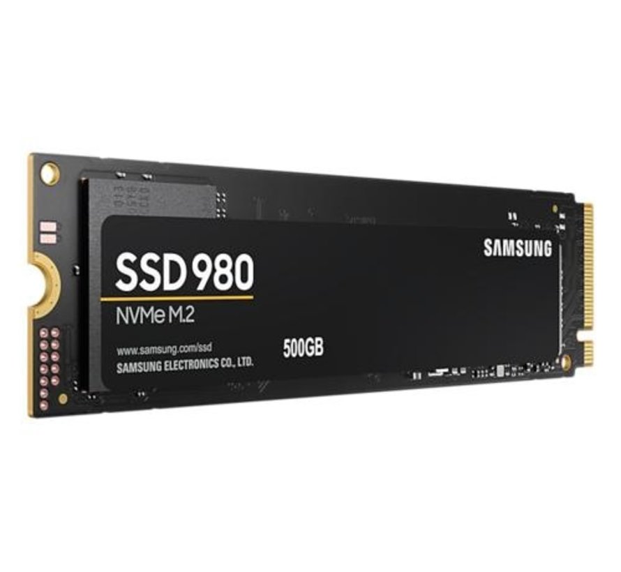 980 | 500GB NVMe SSD | M.2 Gen3 | 3.100MB/s Lezen | 2.600MB/s Schrijven