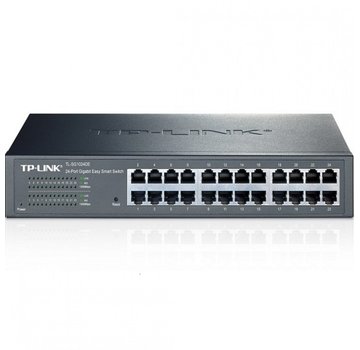TP-Link TP-LINK TL-SG1024DE Managed L2 Gigabit Ethernet (10/100/1000) Zwart