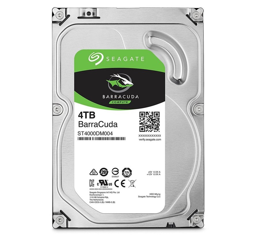 Barracuda HDD 3.5" | 4TB SATA III | 5400RPM
