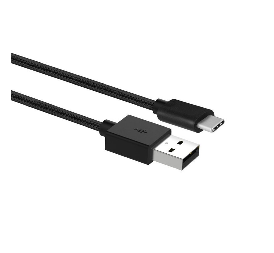 AC3094 USB-kabel 1 m USB 3.2 Gen 1 (3.1 Gen 1) USB A USB C Zwart