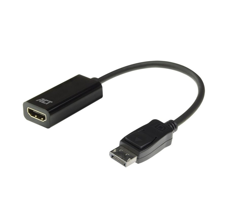 AC7555 DisplayPort naar HDMI Adapter | Female | 4K | Zip Bag