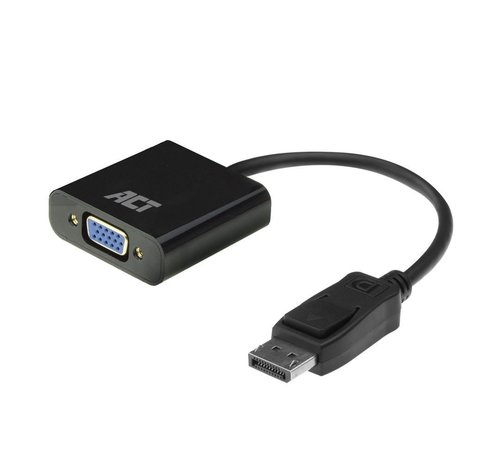 ACT AC7515 DisplayPort naar VGA Adapter | Female | Zip Bag