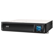 APC Smart-UPS C SMC1500I-2UC | 1500 VA / 900 W | 2U Rackmount | 4x IEC C13 Stopcontacten | Zuivere Sinusgolf | AVR Spanningsregeling | LCD-scherm | Sm
