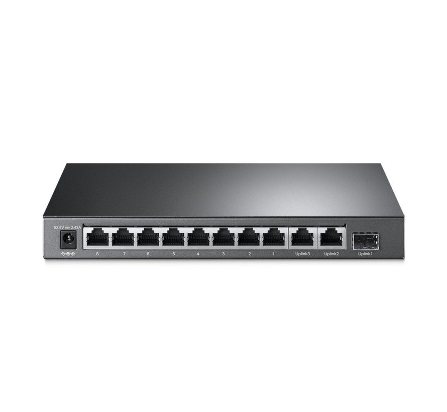 TL-SG1210MP | 10-Poorts Gigabit Desktop Switch | 8x PoE+ | Unmanaged