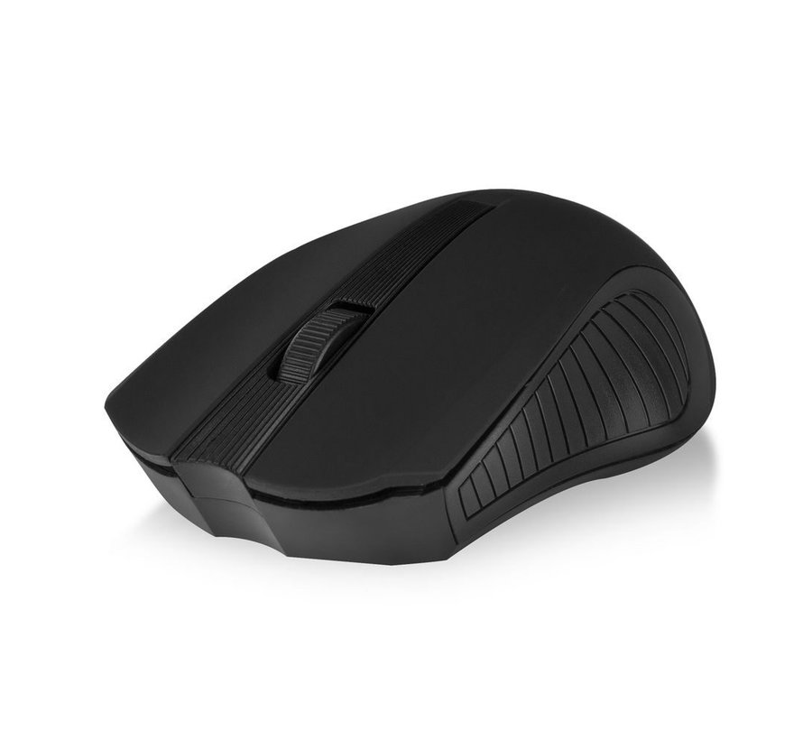 AC5105 | Ambidextrous Draadloze Muis | RF-Draadloos | 1600 DPI | Zwart