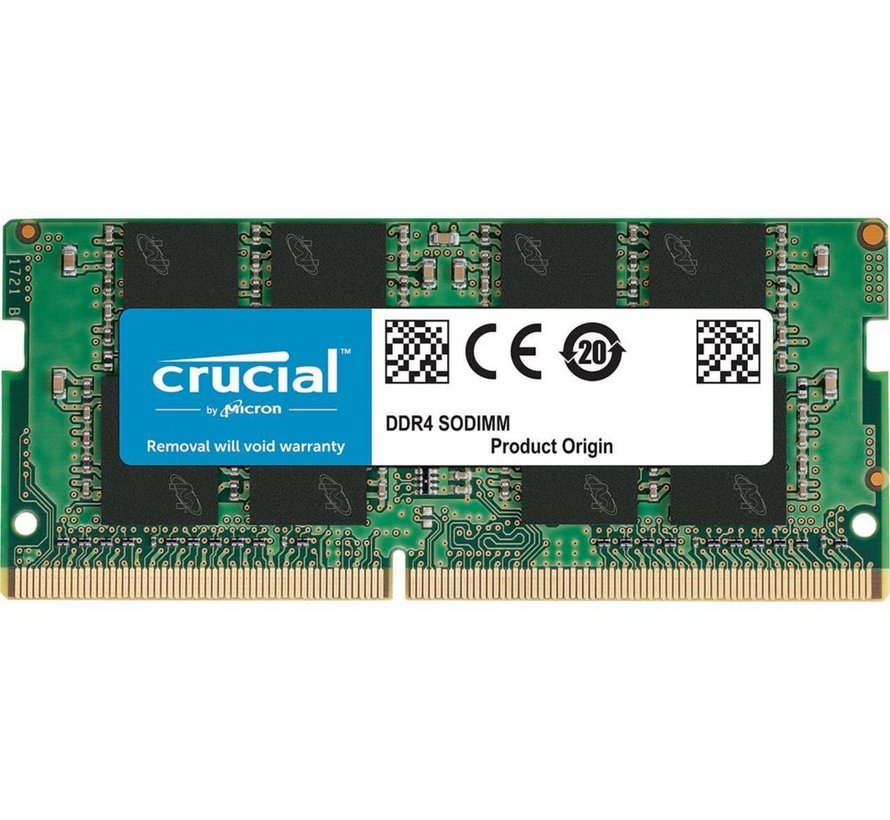 | 1x16GB DDR4 | 3200MHz | SODIMM | CL22 | Geheugenmodule | RAM