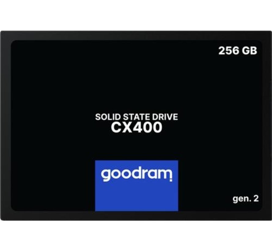 CX400 | 256GB SATA SSD | 2.5'' | 550MB/s Lezen | 480MB/s Schrijven
