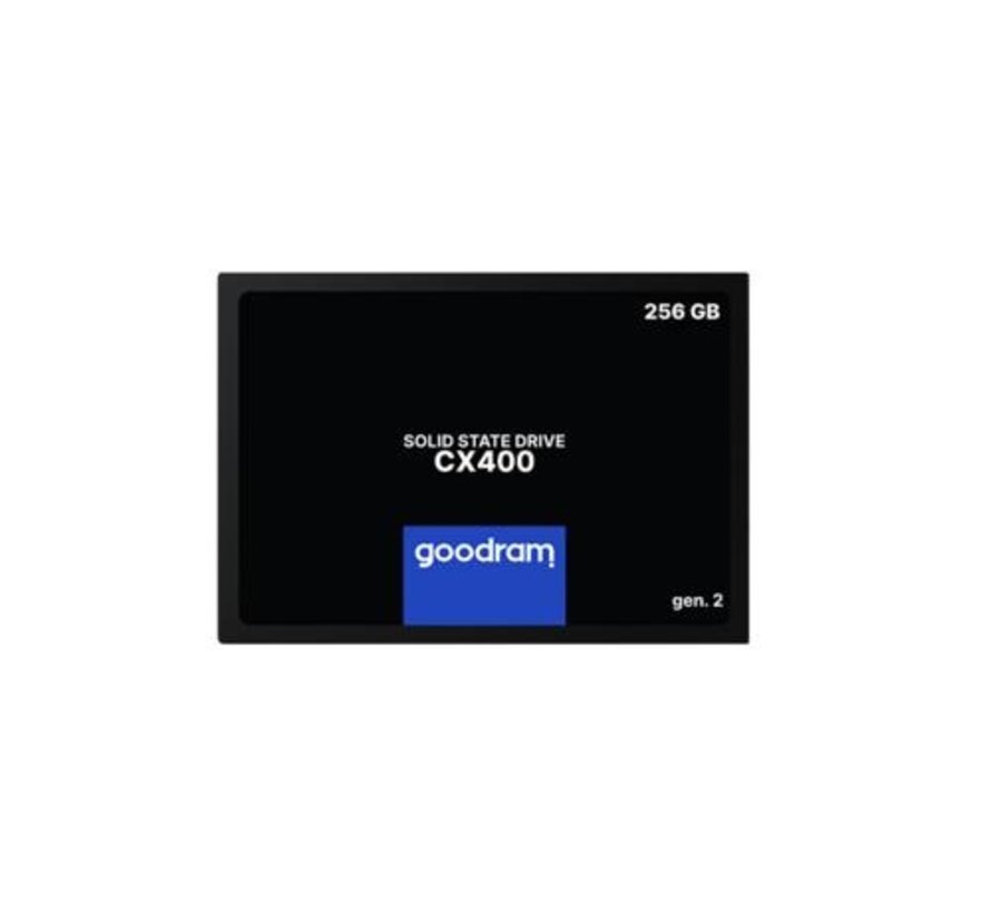 CX400 | 256GB SATA SSD | 2.5'' | 550MB/s Lezen | 480MB/s Schrijven