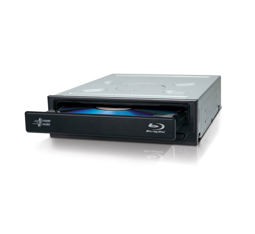 Hitachi- Super Multi Blu-ray Writer | Intern Optisch Schijfstation | Blu-ray RW | Zwart