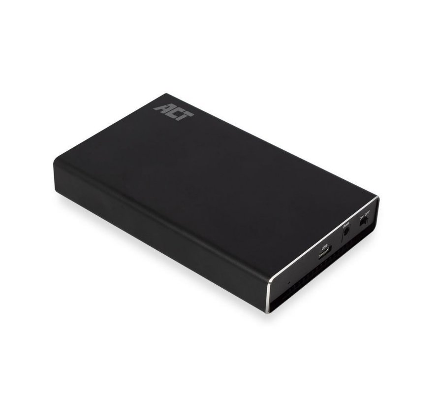 AC1215 behuizing voor opslagstations HDD-/SSD-behuizing Zwart 2.5"