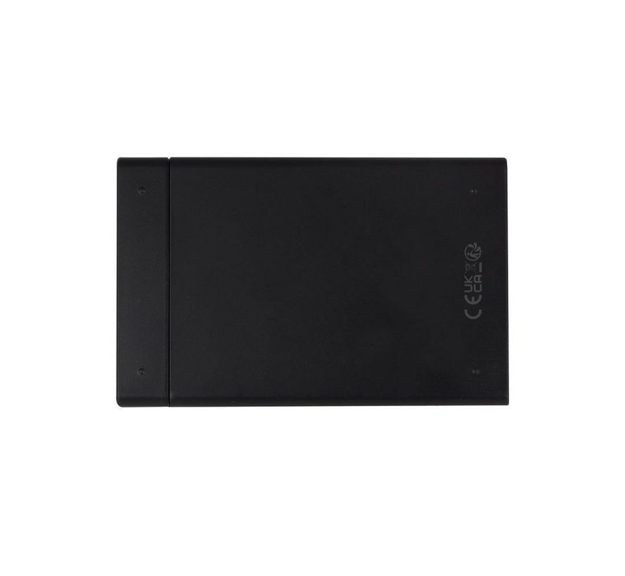 AC1215 behuizing voor opslagstations HDD-/SSD-behuizing Zwart 2.5"