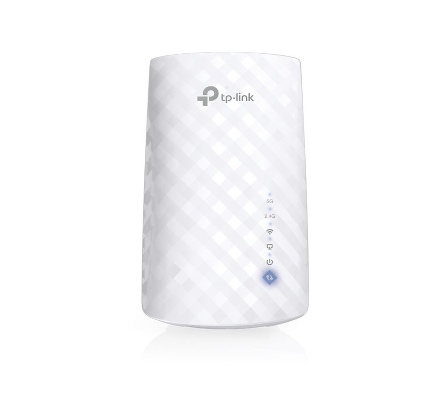 RE190 | Wi-Fi 5 Range Extender | Dual-band | 750 Mbps | 10/100 Mbps Ethernet | Wit