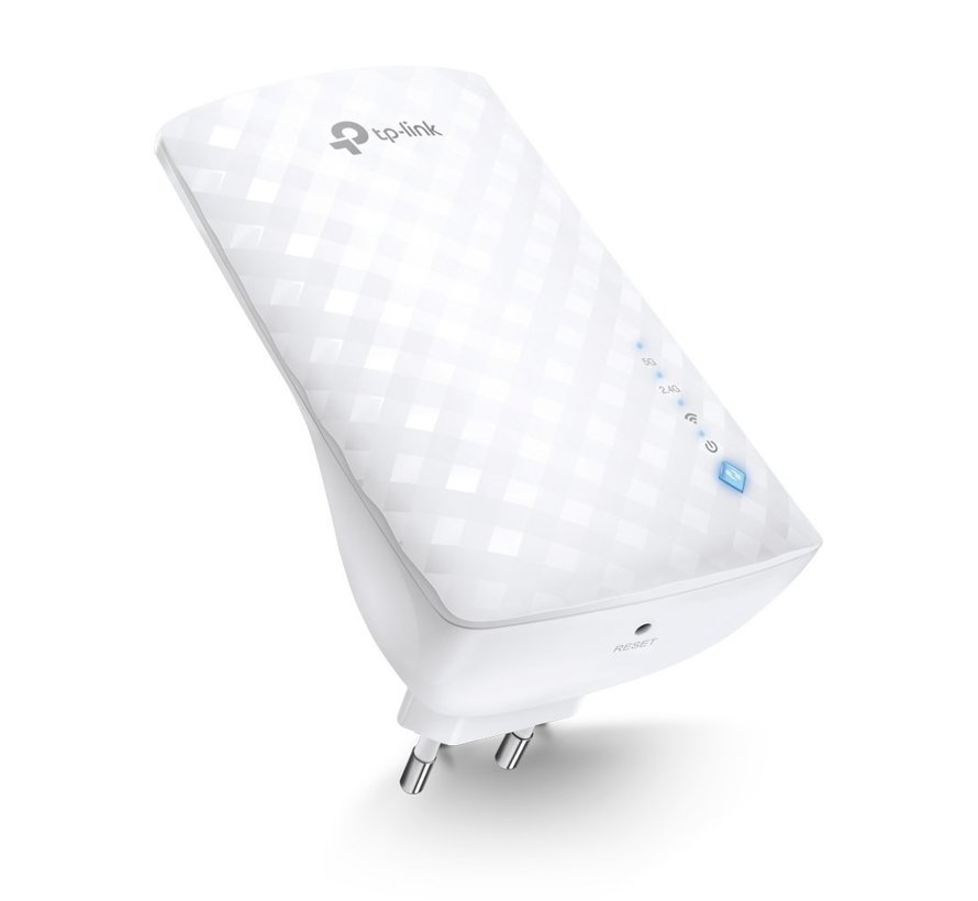 RE190 | Wi-Fi 5 Range Extender | Dual-band | 750 Mbps | 10/100 Mbps Ethernet | Wit