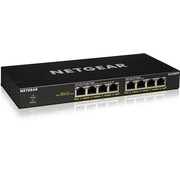 Netgear GS308PP Unmanaged Gigabit Ethernet (10/100/1000) Power over Ethernet (PoE) Zwart