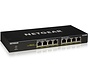 GS308PP Unmanaged Gigabit Ethernet (10/100/1000) Power over Ethernet (PoE) Zwart