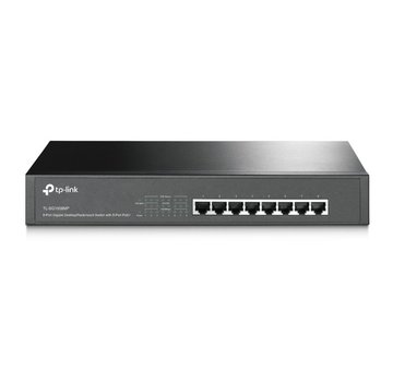 TP-Link TP-LINK TL-SG1008MP Unmanaged Gigabit Ethernet (10/100/1000) Power over Ethernet (PoE) Zwart