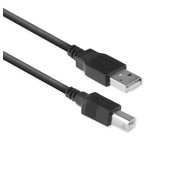 ACT AC3045 | USB 2.0 Kabel | USB-A naar USB-B | 5m | Zwart
