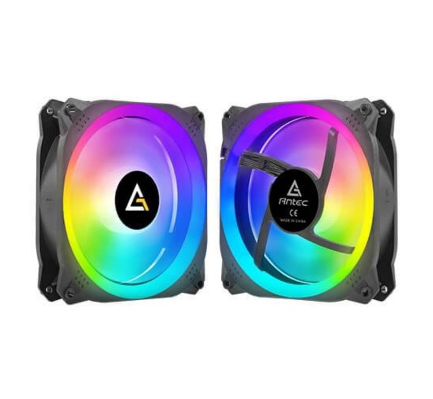 Prizm 120 3+C Case FAN 120MM / GAMING +3xFAN+Cont/ RGB