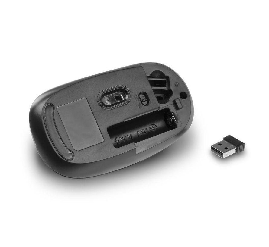 AC5110 muis Ambidextrous RF Draadloos 1200 DPI