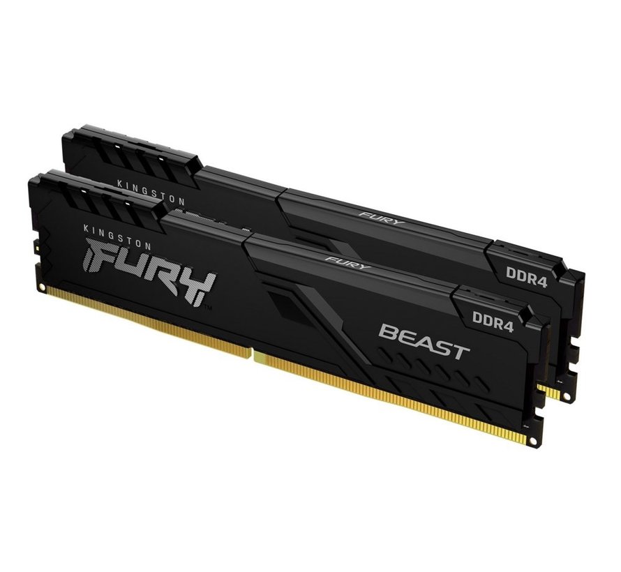 Fury Beast | 16GB 2x8GB DDR4 | 3600MHz | DIMM | CL17 | Geheugenmodule | RAM