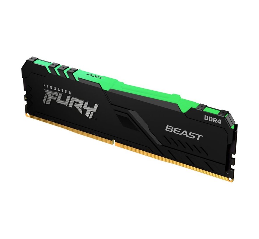 Fury Beast RGB | 1x32GB DDR4 | 2666MHz | DIMM | CL16 | Geheugenmodule | RAM