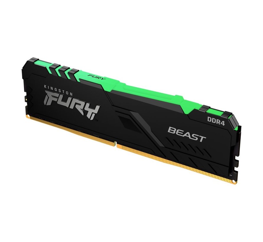 Fury Beast RGB | 1x32GB DDR4 | 2666MHz | DIMM | CL16 | Geheugenmodule | RAM