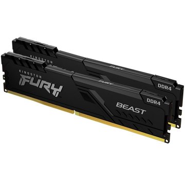 Kingston Fury Beast | 32GB 2x16GB DDR4 | 3600MHz | DIMM | CL18 | Geheugenmodule | RAM