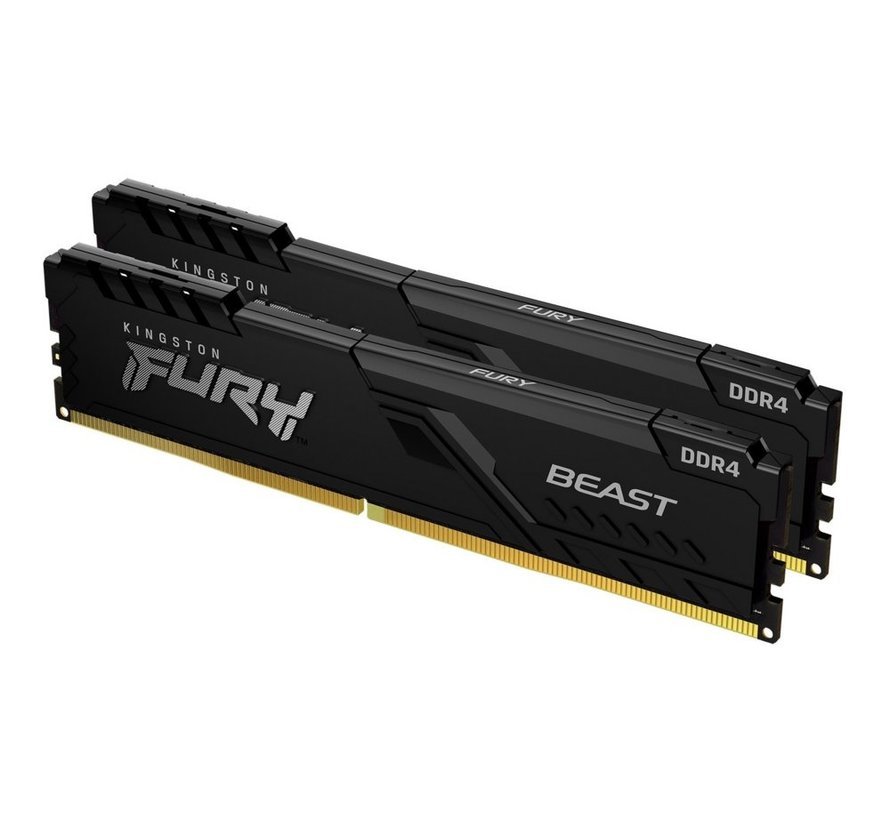 Fury Beast | 32GB 2x16GB DDR4 | 3600MHz | DIMM | CL18 | Geheugenmodule | RAM