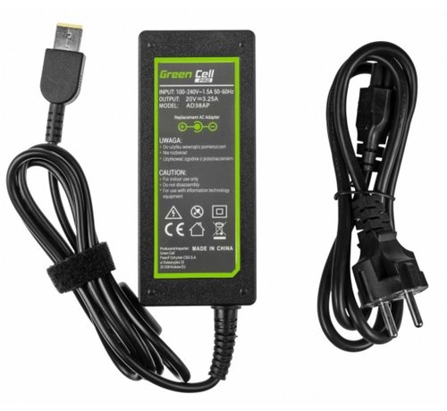 Greencell Green Cell AD38AP | Laptoplader | 65W | 3.25A | 20V