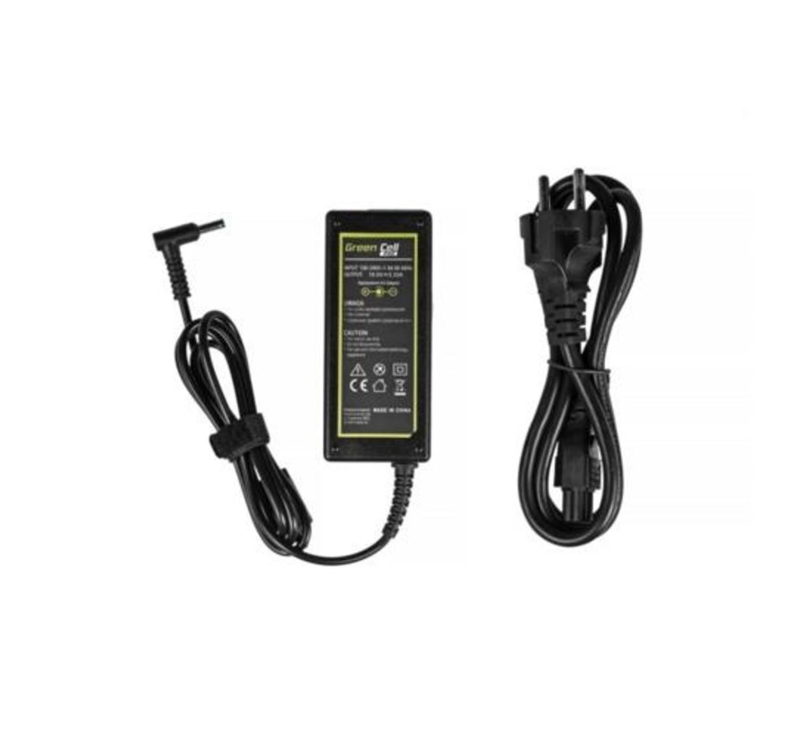 Green Cell AD49P | HP Blue Pin Notebook Lader | 65 Watt