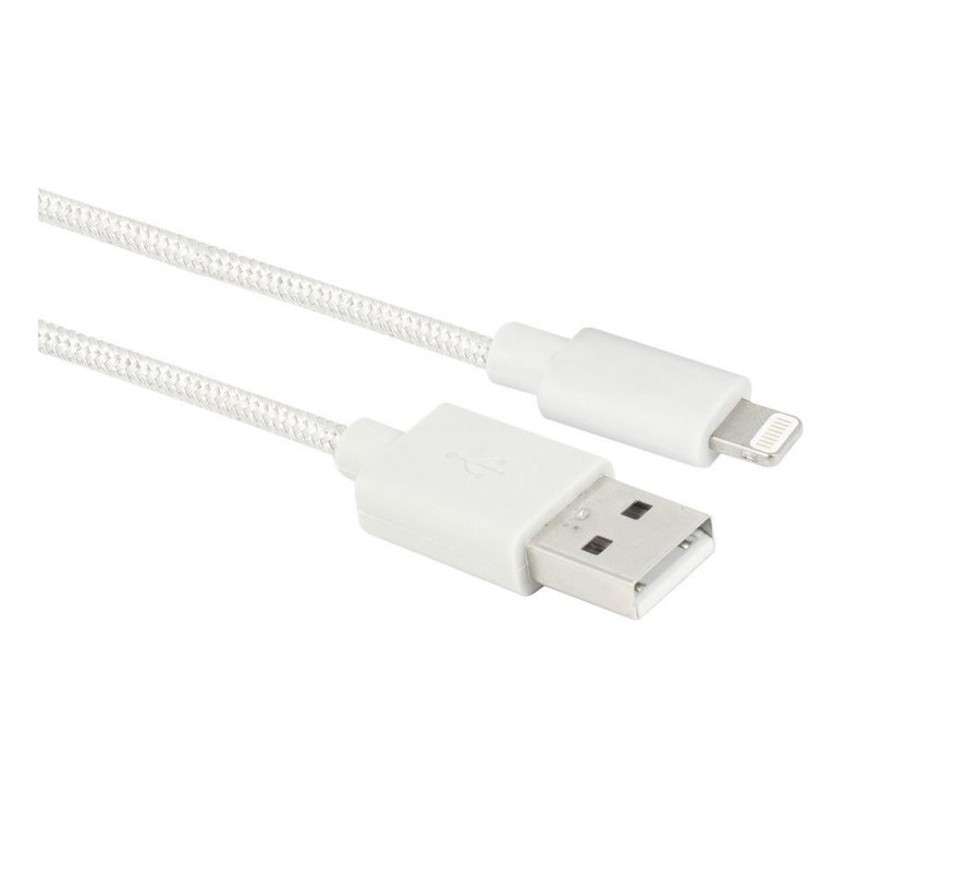 AC3092 Lightning-kabel iOS 1 m Wit