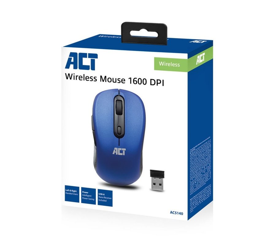 AC5140 Draadloze Muis - Blauw
