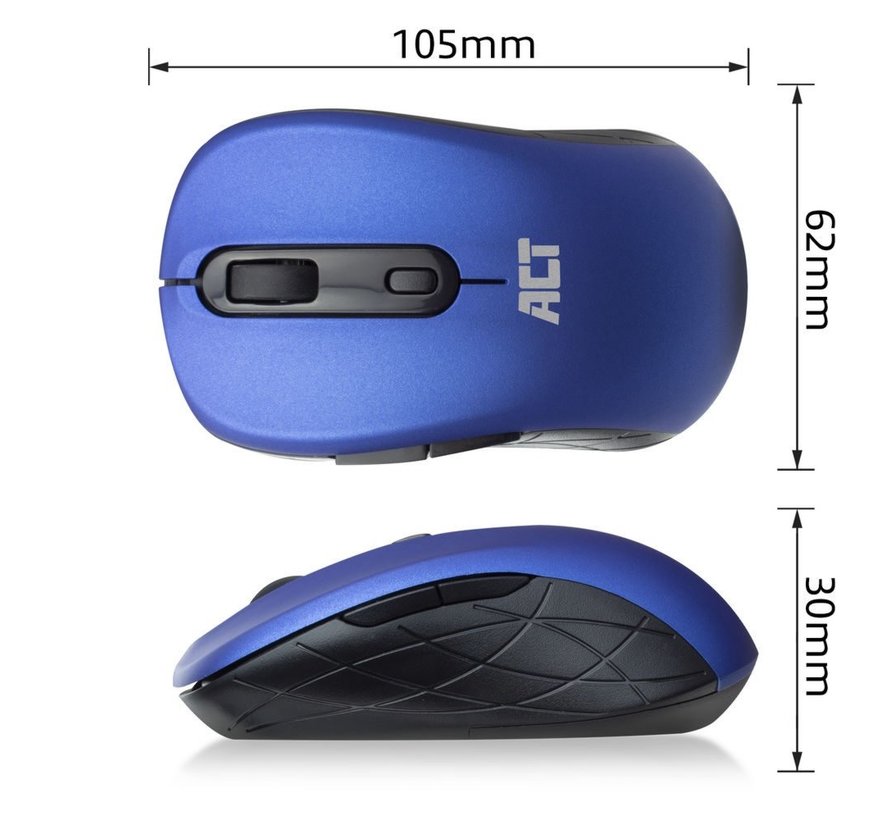 AC5140 Draadloze Muis - Blauw