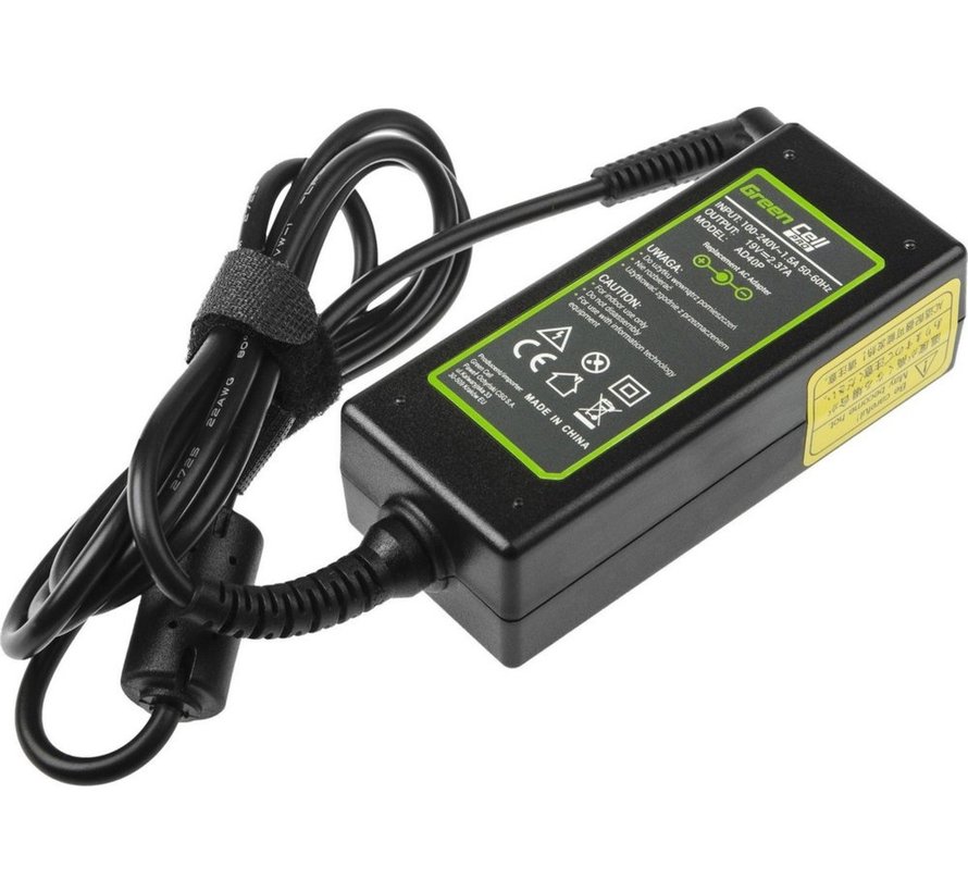 Green Cell AD40P | Asus Notebook Lader | 45 Watt | 1.2 Meter