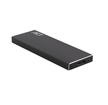 ACT AC1600 behuizing voor opslagstations SDD-behuizing Zwart M.2