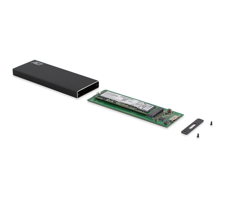 AC1600 behuizing voor opslagstations SDD-behuizing Zwart M.2