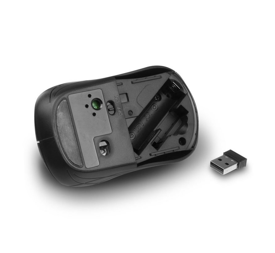 AC5125 | Draadloze Muis | RF-Draadloos | 1600 DPI | Zwart