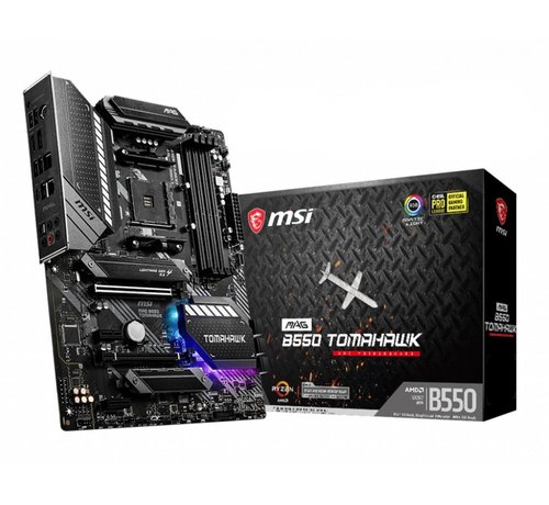 MSI MB  MAG B550 Tomahawk / AM4 / 4 x DDR4 / M.2 / ATX