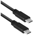 ACT AC7365 USB-kabel 1 m USB 3.2 Gen 2 (3.1 Gen 2) USB C Zwart