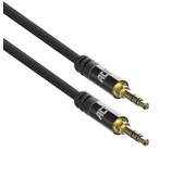 ACT AC3611 | 3.5mm Audiokabel | 3 Meter | Stereo Jack naar Jack | Zwart