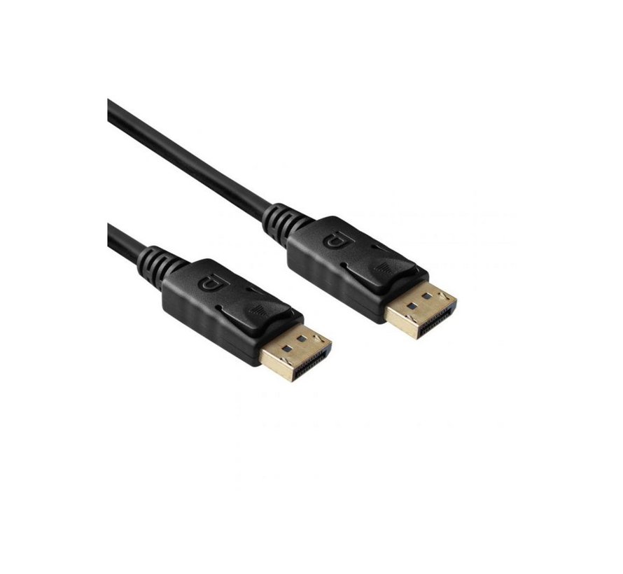 AC3910 DisplayPort kabel 2 m Zwart