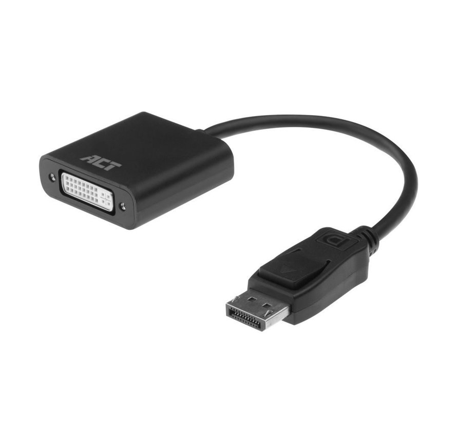 AC7510 video kabel adapter 0,15 m DisplayPort DVI-D Zwart