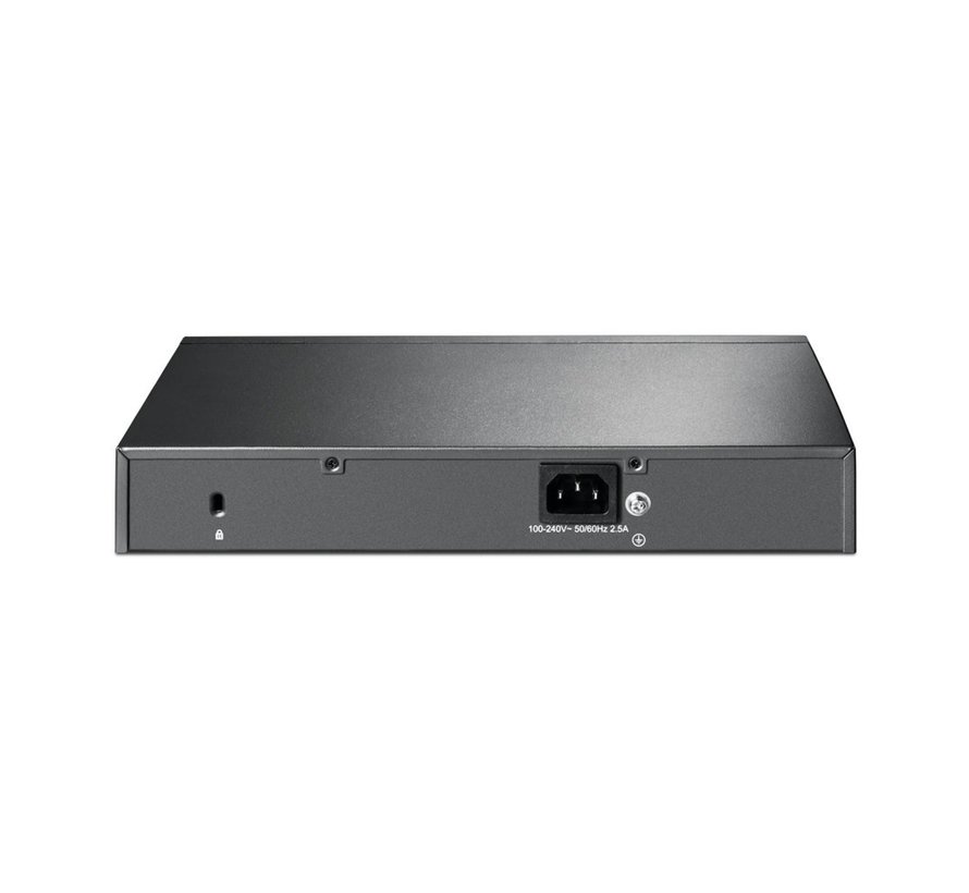 TL-SG2210MP | 10-Poorts Gigabit Smart Switch | 8x PoE+ | Managed