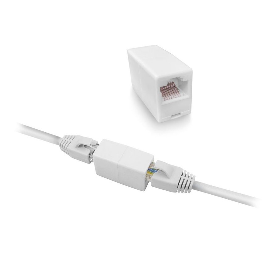 AC4105 kabel-verlengstuk | RJ-45 | Wit